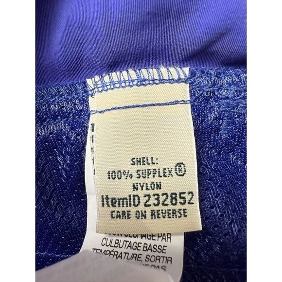 L.L. Bean Shorts Womens Large Purple 100% Supplex Nylon Regular Fit Drawstring - Picture 7 of 7